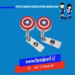 Porta ID Monito Escudo Capitán América Mini