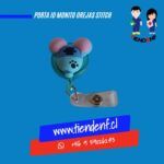 Porta ID Monito Orejas Stitch