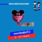 Porta ID Monito Orejas Minnie