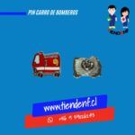 Pin Carro de Bomberos