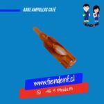 Abre ampollas color café reutilizable de plástico, ideal para personal de salud que manipula ampollas de vidrio