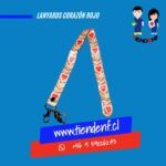 Lanyards Corazón Rojo