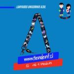 Lanyards Unicornio Azul