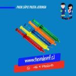 Pack Lápiz Pasta Jeringa 5 Unidades