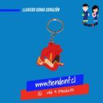 Llavero Goma Corazón