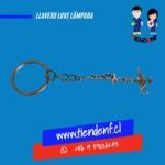 Llavero Love Lámpara