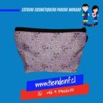 Cosmetiquero Parche Morado