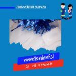 Funda Plástica Con Lazo Azul