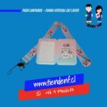 Pack Lanyards Cat Lover Funda Vertical