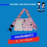 Pack Lanyards + Funda Vertical Palta Rosada