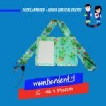 Pack Lanyards Cactus Funda Vertical