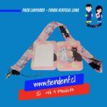 Pack Lanyards Luna Funda Vertical