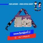 Pack Lanyards Snoopy Funda Vertical
