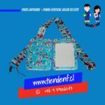 Pack Lanyards Salud Celeste Funda Vertical