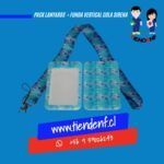 Pack Lanyards Cola Sirena Funda Vertical