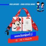 Pack Lanyards Minnie Funda Vertical
