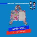 Pack Lanyards Mariposa Rosa Funda Vertical