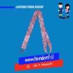 Lanyards Panda Rosado