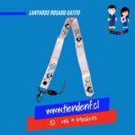 Lanyards Rosado Gatito