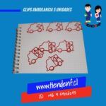 Clips Ambulancia 5 Unidades