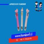 Lápiz 6 en 1 Flamenco