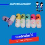 Lápiz Pastilla Destacador